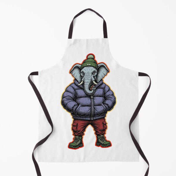 Item preview, Winter Elephant designed and sold by krabbaraban.