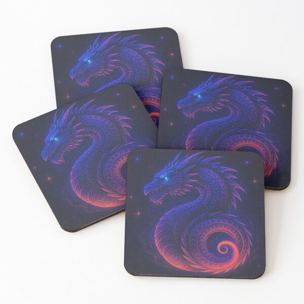Item preview, Celestial Neon Dragon designed and sold by Paul Morse.