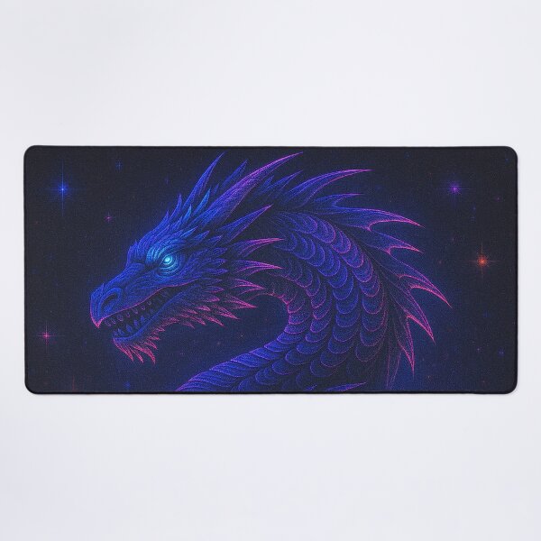 Item preview, Celestial Neon Dragon designed and sold by Paul Morse.