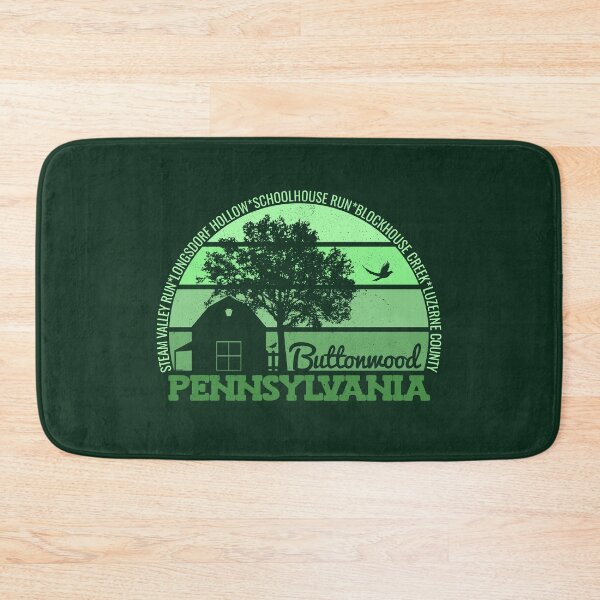 Item preview, Buttonwood Pennsylvania Sunset Retro Vintage Local Pride Logo designed and sold by CRHPOD20.