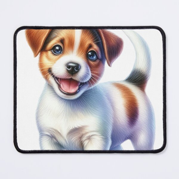 Item preview, Pastel Rainbow Puppy designed and sold by LinaDesign Store.