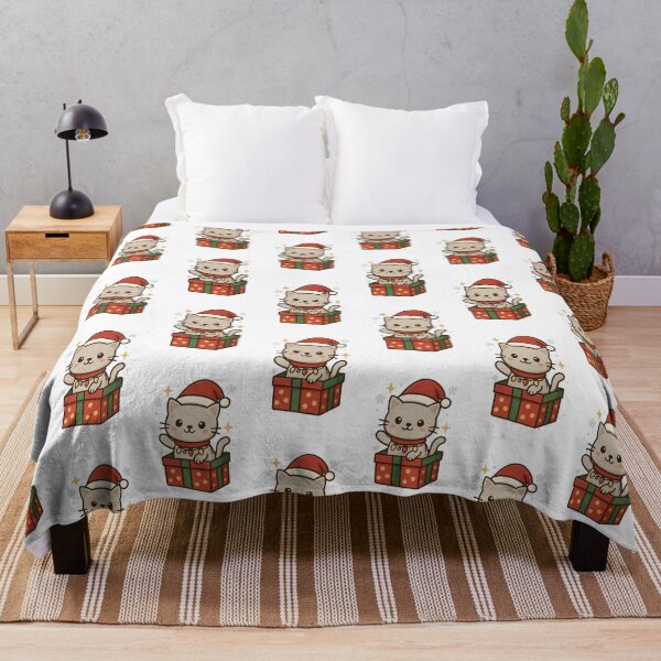 Item preview, Christmas Cat in Gift Box – Cute Holiday Design designed and sold by iTzTreS.