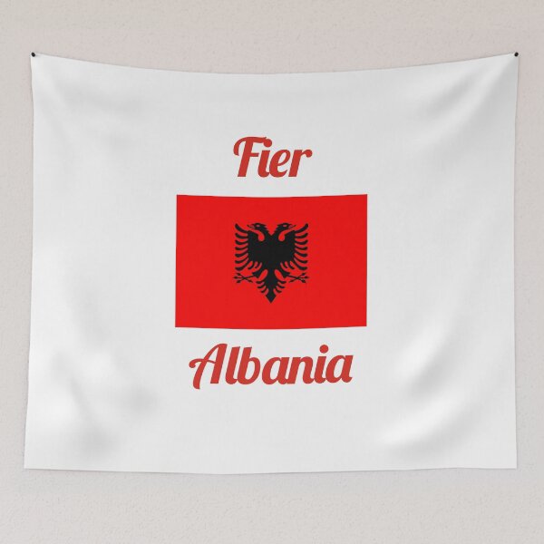 Aperçu de l'œuvre Fier Albania - Imprimés élégants, créée et vendue par Fleetwood1994.