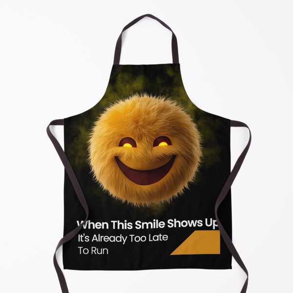 Item preview, When This Smile Shows Up It's Already Too Late to Run – Dark Humor Creepy Smile T-Shirt designed and sold by chuxiedesign.