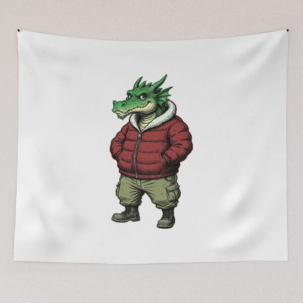 Item preview, Winter Dragon designed and sold by krabbaraban.