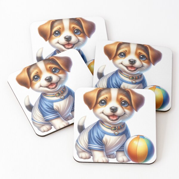 Item preview, Pastel Rainbow Puppy designed and sold by LinaDesign Store.