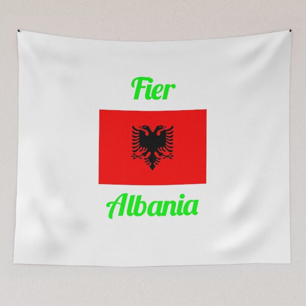 Aperçu de l'œuvre Fier Albania - Imprimés élégants, créée et vendue par Fleetwood1994.