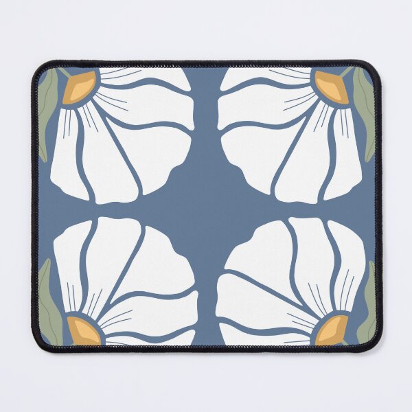Item preview, Elegant White Flower ART Nouveau Pattern designed and sold by bezerraart.