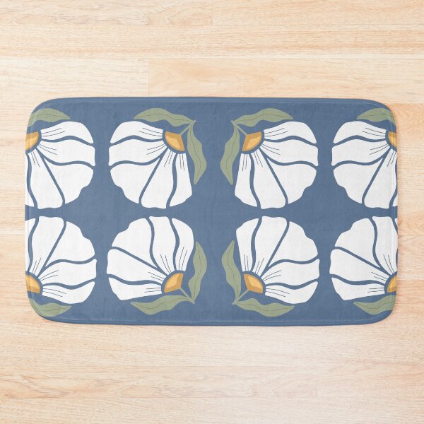 Item preview, Elegant White Flower ART Nouveau Pattern designed and sold by bezerraart.