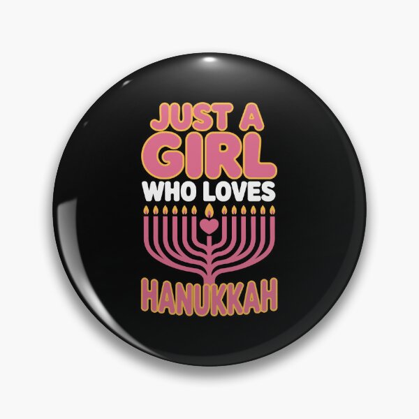 Item preview,  Just a Girl Who Loves Hanukkah designed and sold by jkrphoto.