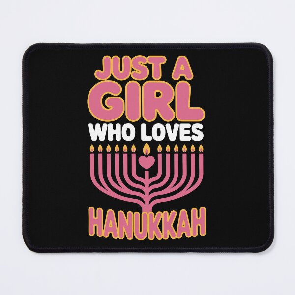 Item preview, Just a Girl Who Loves Hanukkah designed and sold by jkrphoto.
