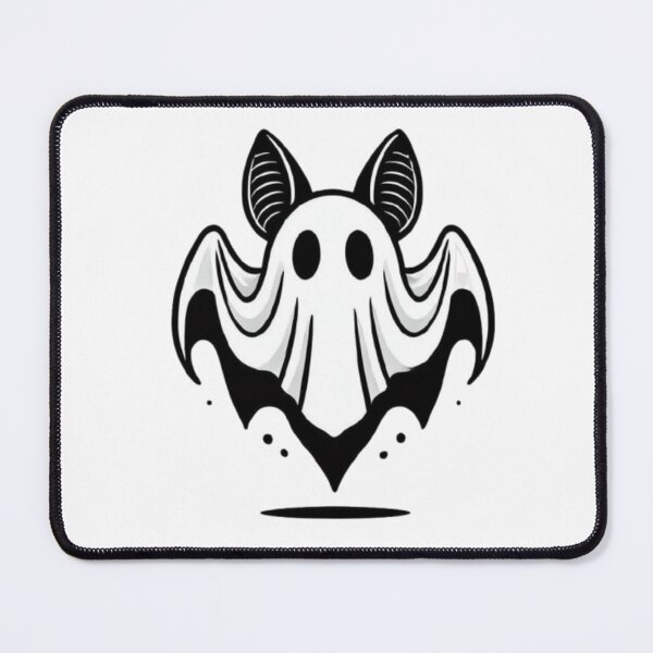 Item preview, Cute Ghost Bat – Spooky Halloween Spirit designed and sold by MeowLoka ⭐⭐⭐⭐.