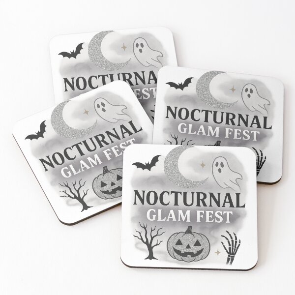 Item preview, Nocturnal Glam Fest – Halloween Chic 2025 designed and sold by MeowLoka ⭐⭐⭐⭐.