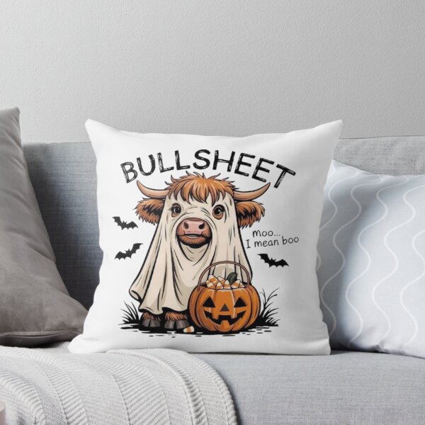 Item preview, Bullsheet – Vache Fantôme Drôle pour Halloween ??? designed and sold by MeowLoka ⭐⭐⭐⭐.