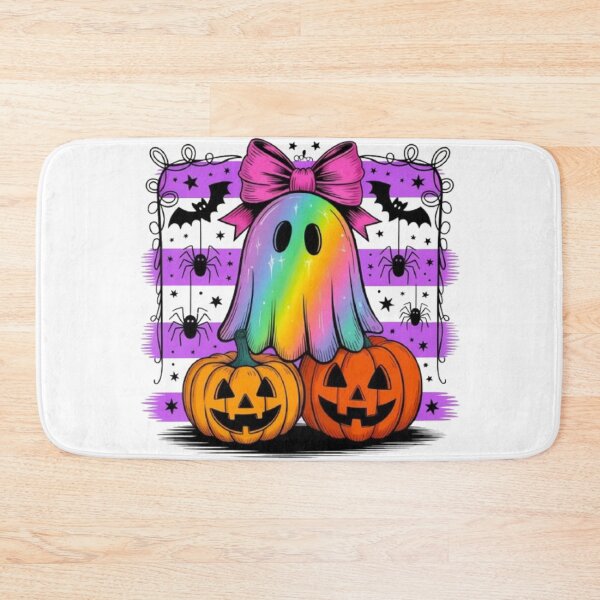 Item preview, Fantôme Arc-en-Ciel Kawaii – Design Halloween Coloré ?? designed and sold by MeowLoka ⭐⭐⭐⭐.