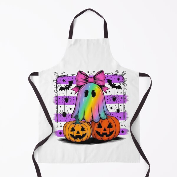 Item preview, Fantôme Arc-en-Ciel Kawaii – Design Halloween Coloré ?? designed and sold by MeowLoka ⭐⭐⭐⭐.