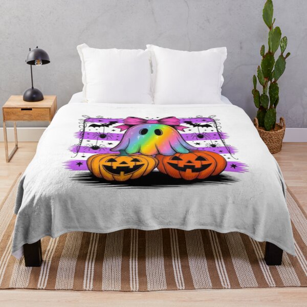 Item preview, Fantôme Arc-en-Ciel Kawaii – Design Halloween Coloré ?? designed and sold by MeowLoka ⭐⭐⭐⭐.