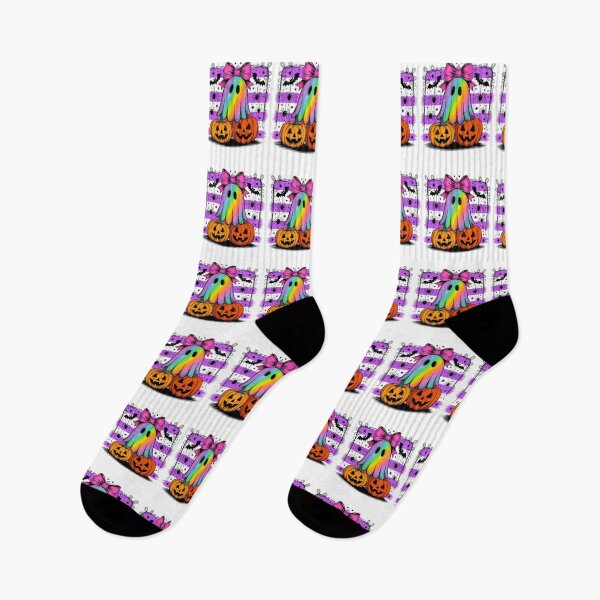 Item preview, Fantôme Arc-en-Ciel Kawaii – Design Halloween Coloré ?? designed and sold by MeowLoka ⭐⭐⭐⭐.