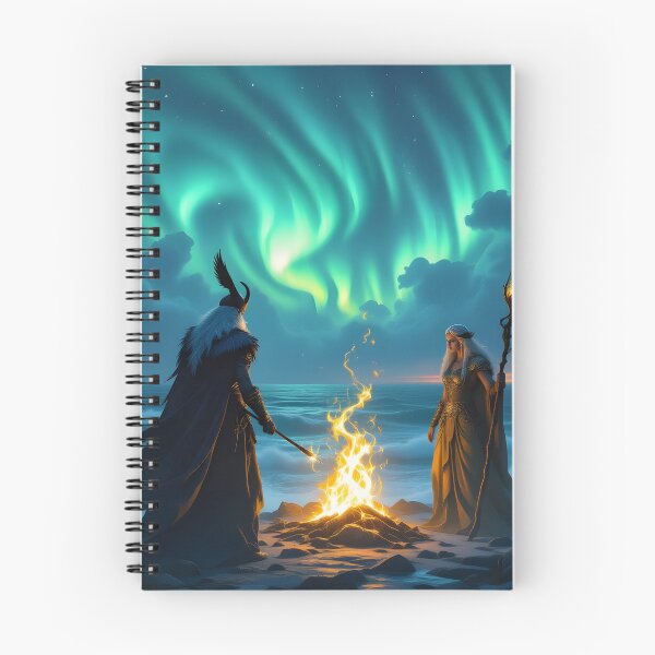 Item preview, Ask & Embla – Fuego y Destino designed and sold by yosmosverse .