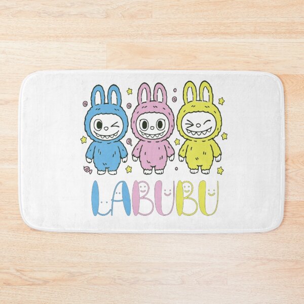 Item preview, Labubu Kawaii Multicolore – Design Mignon et Fun designed and sold by MeowLoka ⭐⭐⭐⭐.