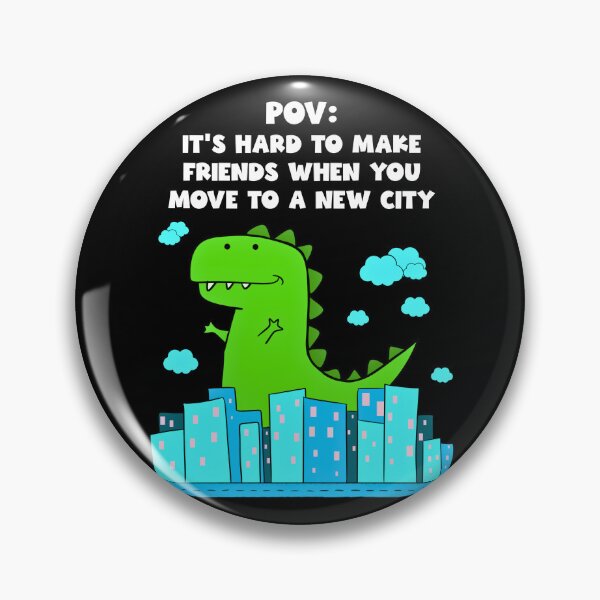 Item preview, Funny Godzilla POV Parody Monster designed and sold by Renata Illustrata.