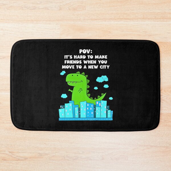 Item preview, Funny Godzilla POV Parody Monster designed and sold by Renata Illustrata.
