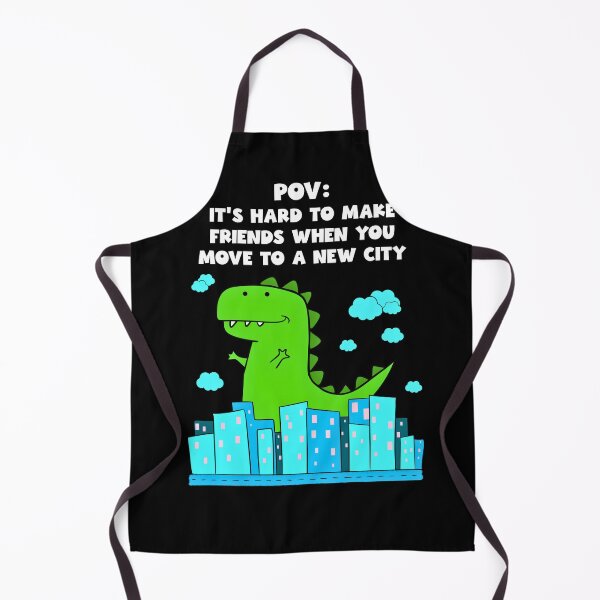 Item preview, Funny Godzilla POV Parody Monster designed and sold by Renata Illustrata.