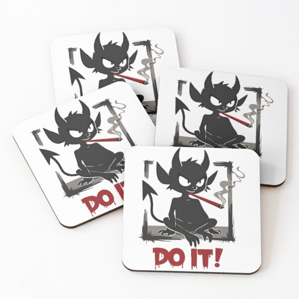 Item preview, Do It! – Diablotin Fumé et Design Dark designed and sold by MeowLoka ⭐⭐⭐⭐.