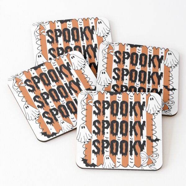 Item preview, Spooky Spooky Spooky – Design Halloween Effrayant et Stylé designed and sold by MeowLoka ⭐⭐⭐⭐.