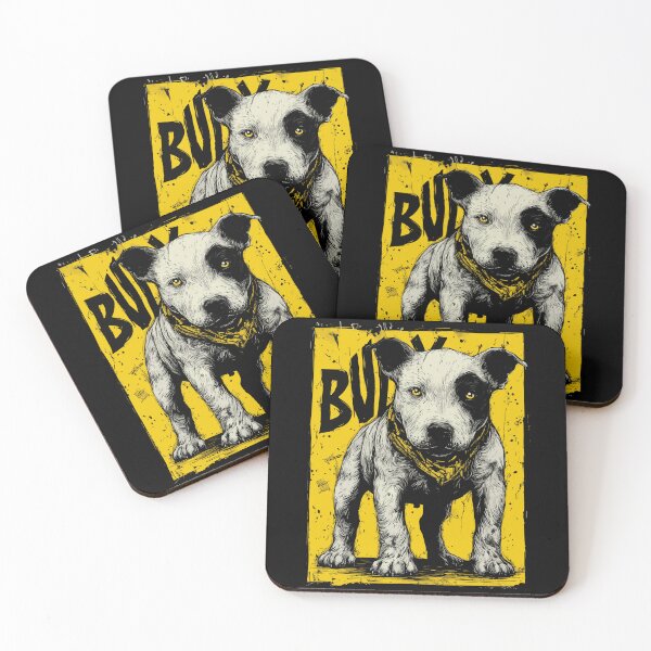 Item preview, Urban Bull Terrier puppy? Street style design in yellow designed and sold by drizzd.