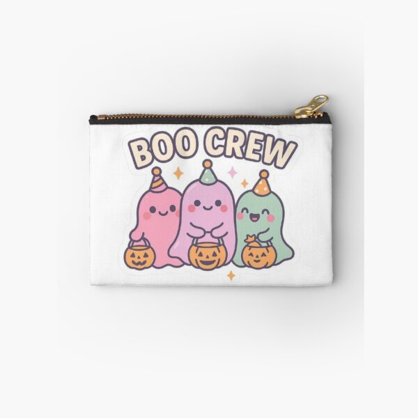 Item preview, Boo Crew – Fantômes Kawaii et Citrouilles d’Halloween designed and sold by MeowLoka ⭐⭐⭐⭐.