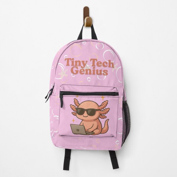 Item preview, Cute Axolotl – Tiny Tech Genius designed and sold by LiLeDesigns.
