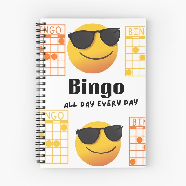 Item preview, Yellow smile bingo all day design designed and sold by Extremeallie.