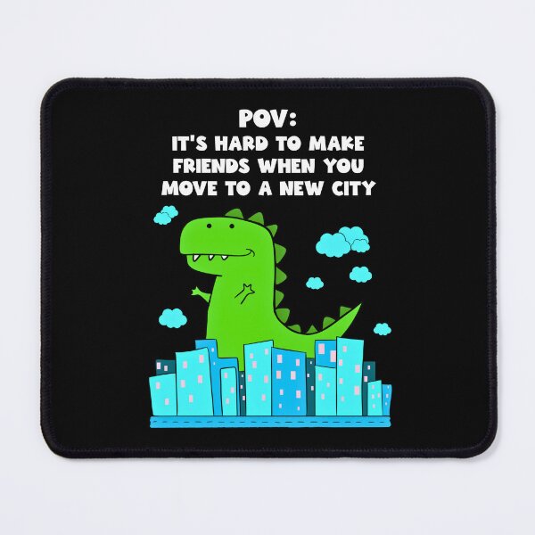 Item preview, Funny Godzilla POV Parody Monster designed and sold by Renata Illustrata.