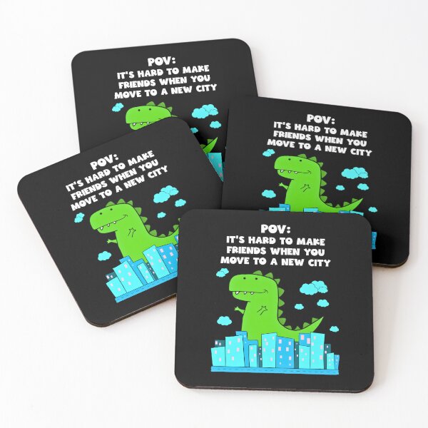Item preview, Funny Godzilla POV Parody Monster designed and sold by Renata Illustrata.