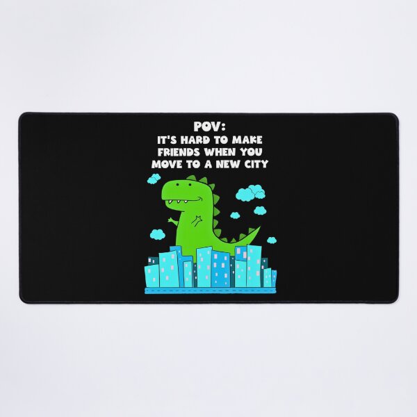 Item preview, Funny Godzilla POV Parody Monster designed and sold by Renata Illustrata.
