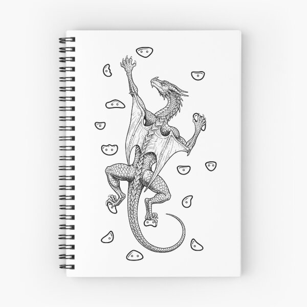 Artikelvorschau, Felskletterer, Indoor-Wandklettern, Drache, lustige Kletterer entworfen und verkauft von GrandeDuc.