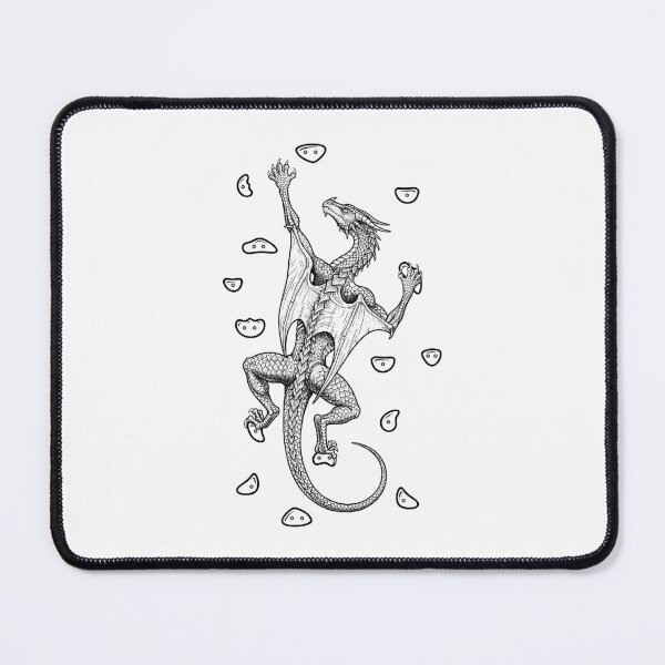 Item preview, Rock Climber Indoor Wall Climbing Dragon Funny Climbers designed and sold by GrandeDuc.
