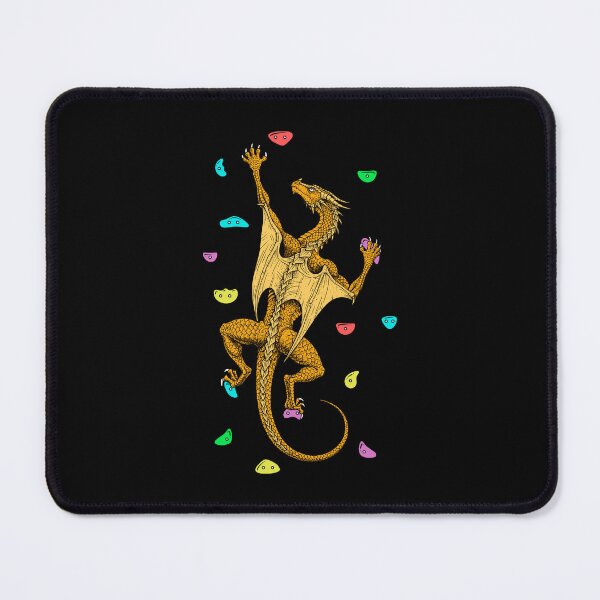 Item preview, Rock Climber Indoor Wall Climbing Dragon Funny Climbers designed and sold by GrandeDuc.