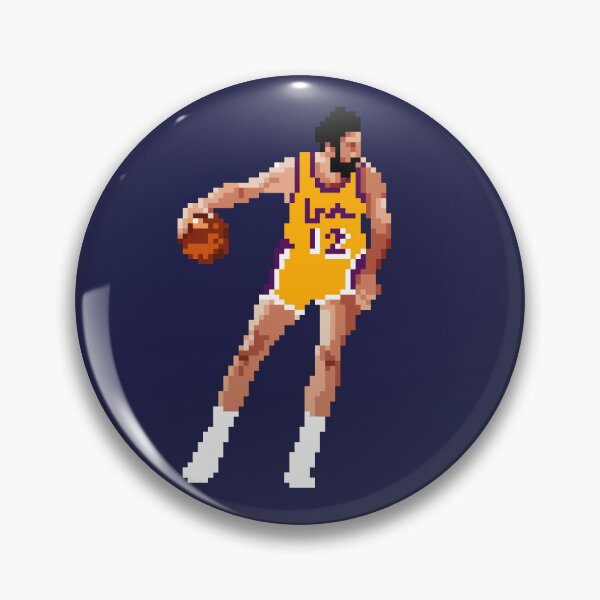 Item preview, Vlade Divac Pixel Dribble Qiangy designed and sold by qiangdade.