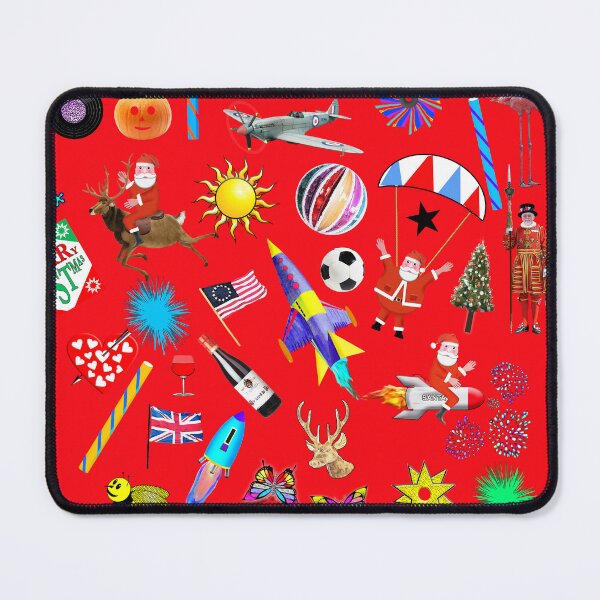 Item preview, Copy of Christmas Party on red designed and sold by TerenceLacey.