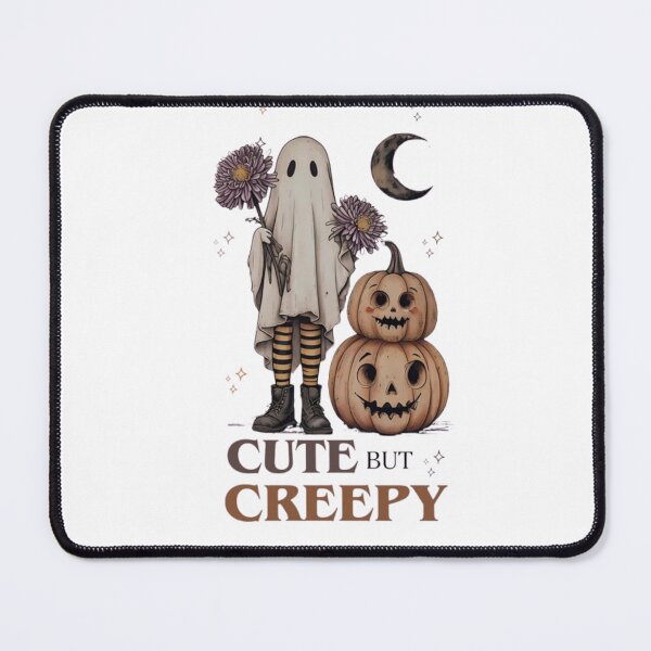 Item preview, Fantôme Mignon et Citrouilles – Cute but Creepy Halloween designed and sold by MeowLoka ⭐⭐⭐⭐.