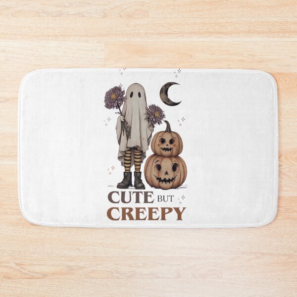 Item preview, Fantôme Mignon et Citrouilles – Cute but Creepy Halloween designed and sold by MeowLoka ⭐⭐⭐⭐.