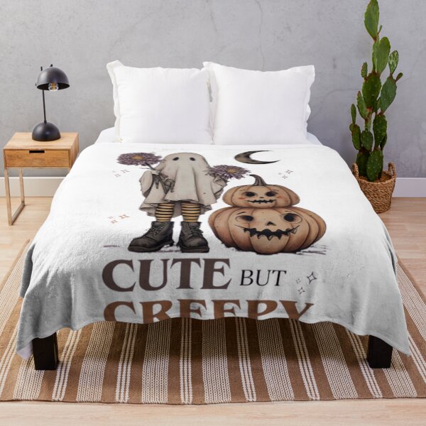 Item preview, Fantôme Mignon et Citrouilles – Cute but Creepy Halloween designed and sold by MeowLoka ⭐⭐⭐⭐.
