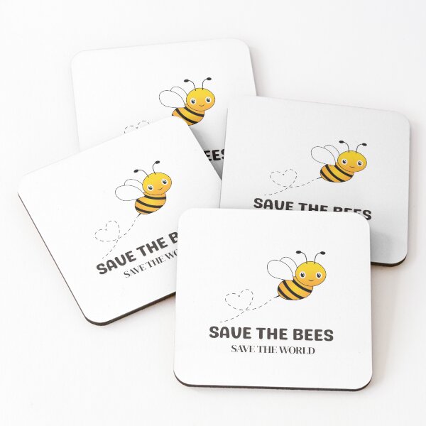 Item preview, Save the Bees Save the World – Eco Friendly Bee Design designed and sold by Vervella.