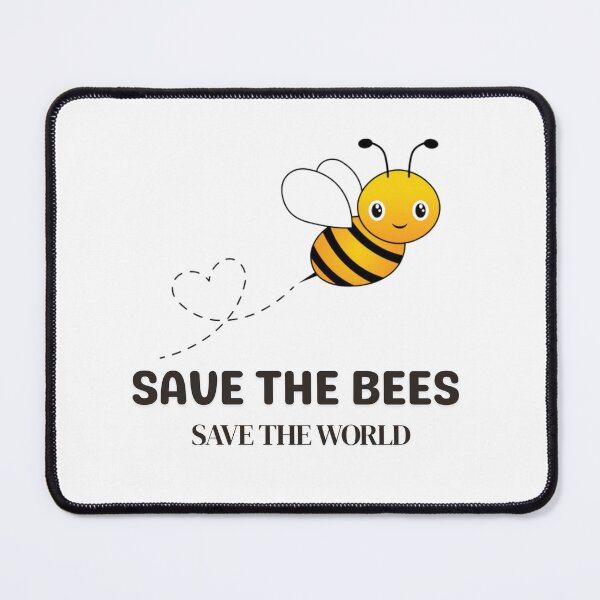 Item preview, Save the Bees Save the World – Eco Friendly Bee Design designed and sold by Vervella.