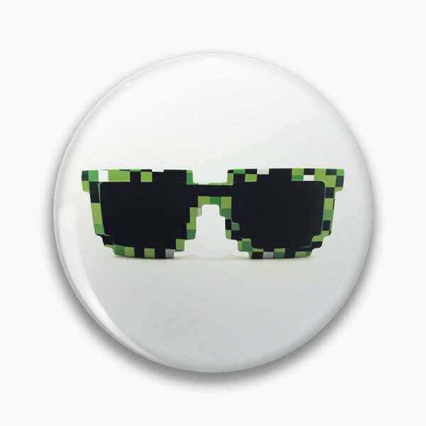 Item preview, 8-Bit Pixel Sunglasses - Green Camo Gamer Shades  designed and sold by SergioMiklos.