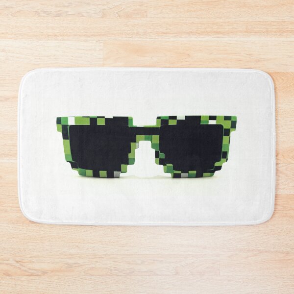 Item preview, 8-Bit Pixel Sunglasses - Green Camo Gamer Shades  designed and sold by SergioMiklos.