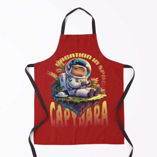 Item preview, Capybara Astronaut – Intergalactic Coffee Break designed and sold by WAKYSHOP.