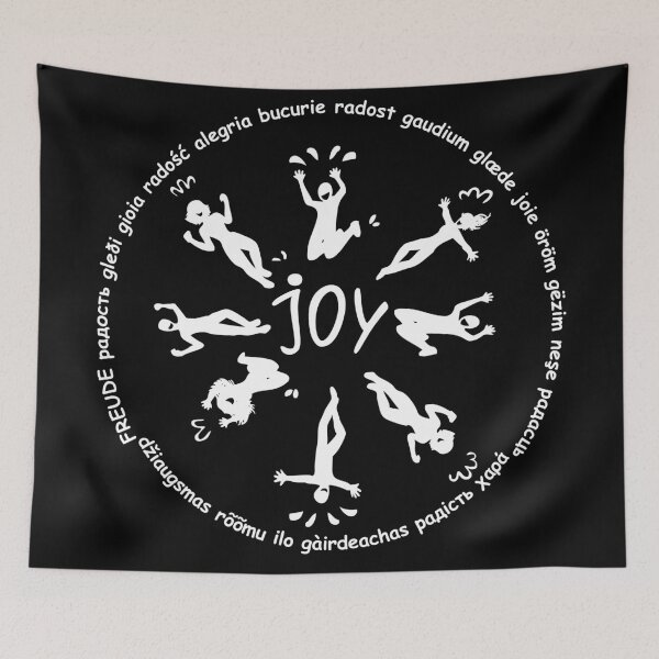Item preview, Spread Joy! Design with European languages designed and sold by YunusKelebek911.